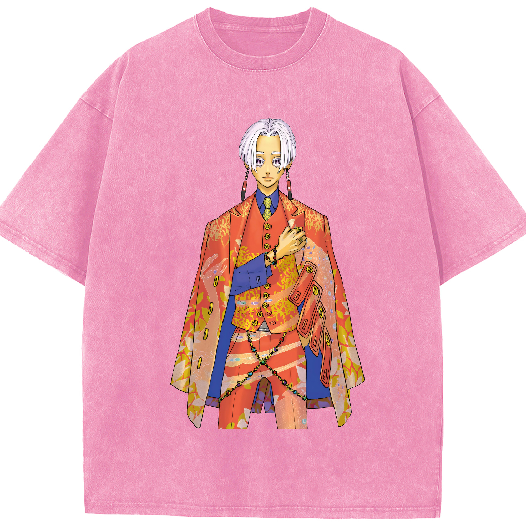 （画像用） 東京リベンジャーズ Tokyo Revengers 綿100% ヴィンテージ風 半袖Tシャツ（フロントプリント）